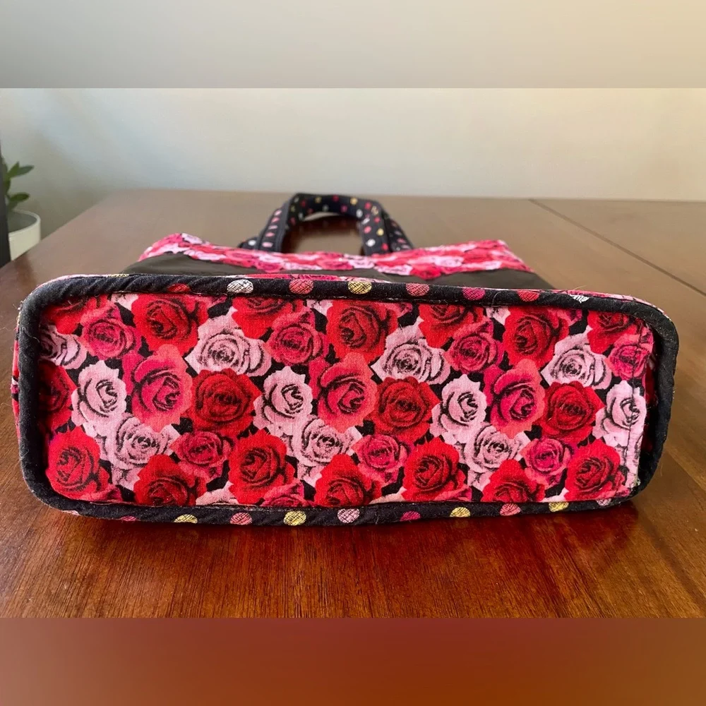 Vera Bradley Polka Dot Havana Tote - Picture 9 of 11